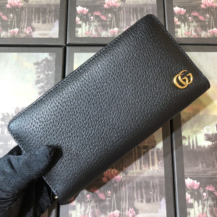 Gucci GG Marmont leather zip around wallet-428736-GU50869