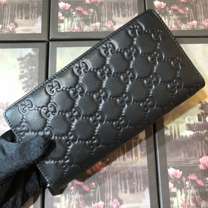 Gucci Signature zip around wallet-307987-GU50870