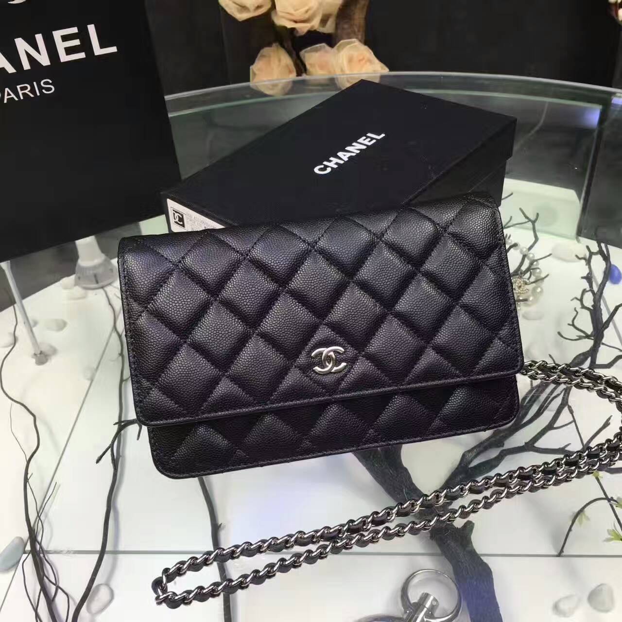 Chanel caviar leather Chain bag-CH50129