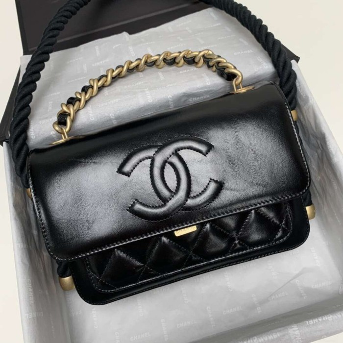Chanel Smooth leather flap bag-CH50312