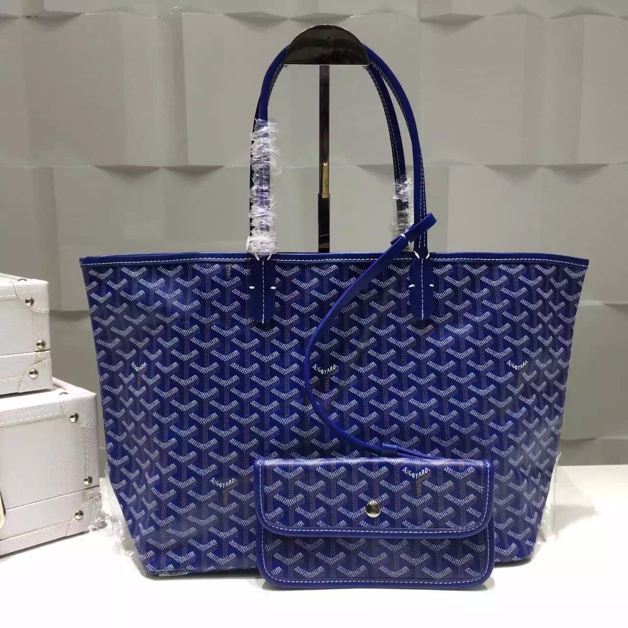 Goyard saint louis shoping bag in dark blue-GY50008 [GY50008] - $81 ...