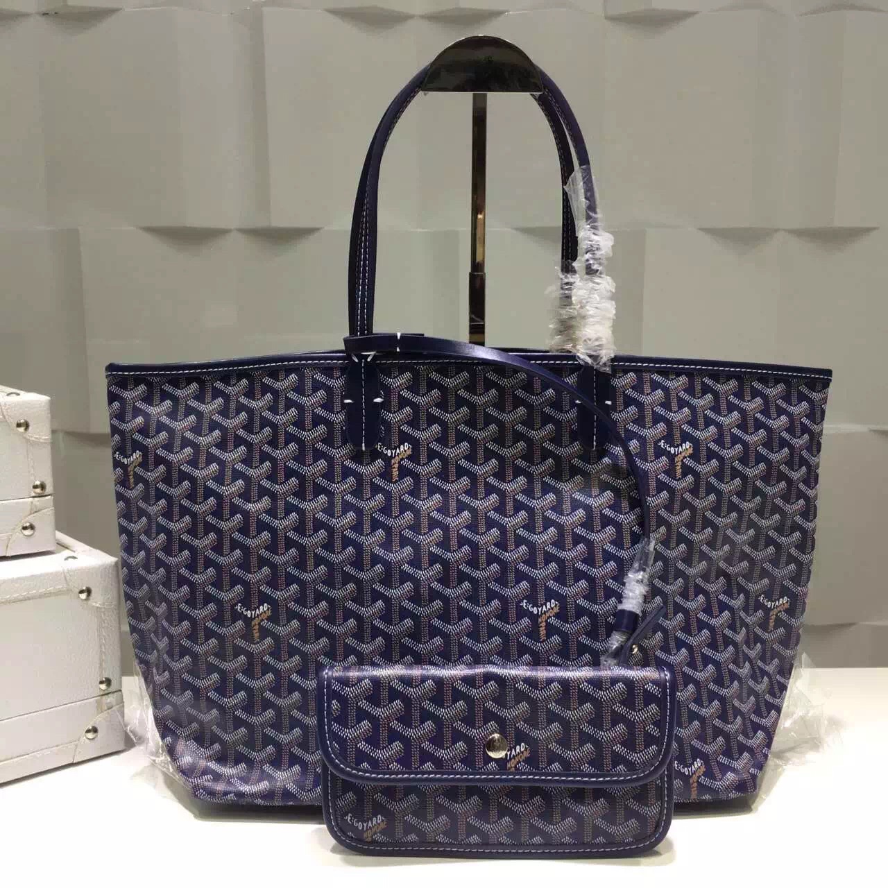 Goyard saint louis shoping bag in Royal blue-GY50009 [GY50009] - $81 ...