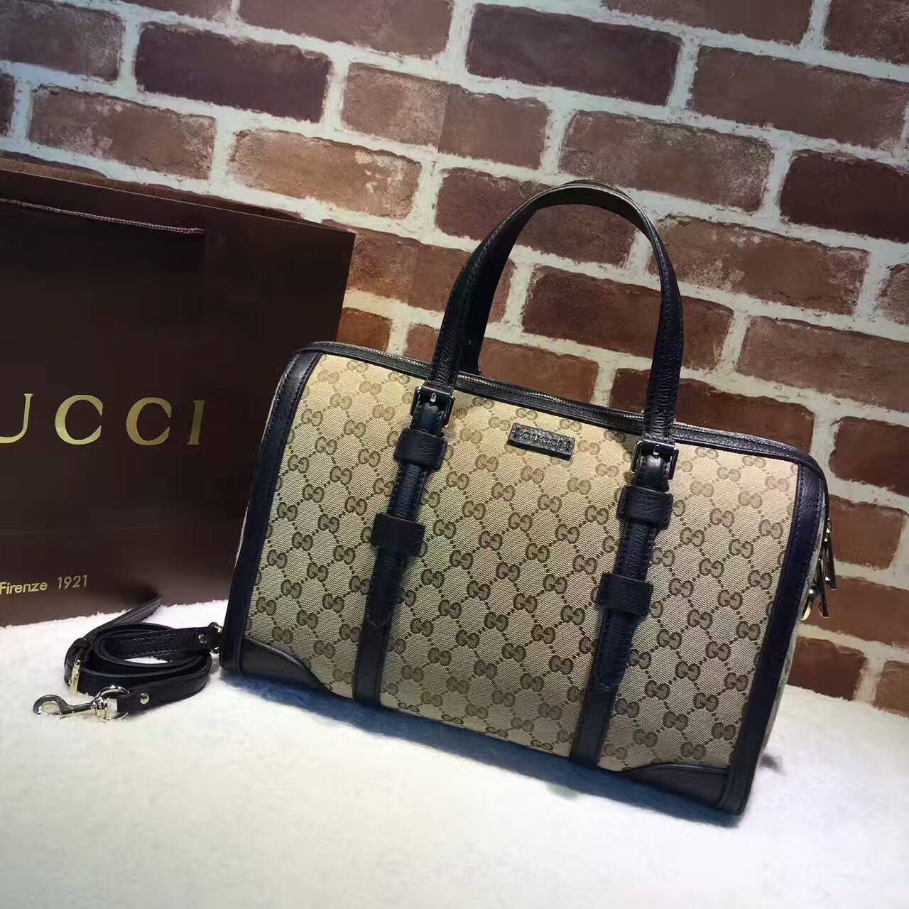 Gucci signature Top Handle bag-387600-GU50363