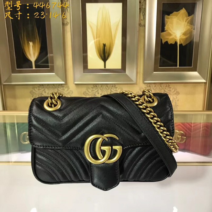 Gucci GG Marmont quilted mini bag-446744-GU50687 [GU50687] - $178.00USD ...