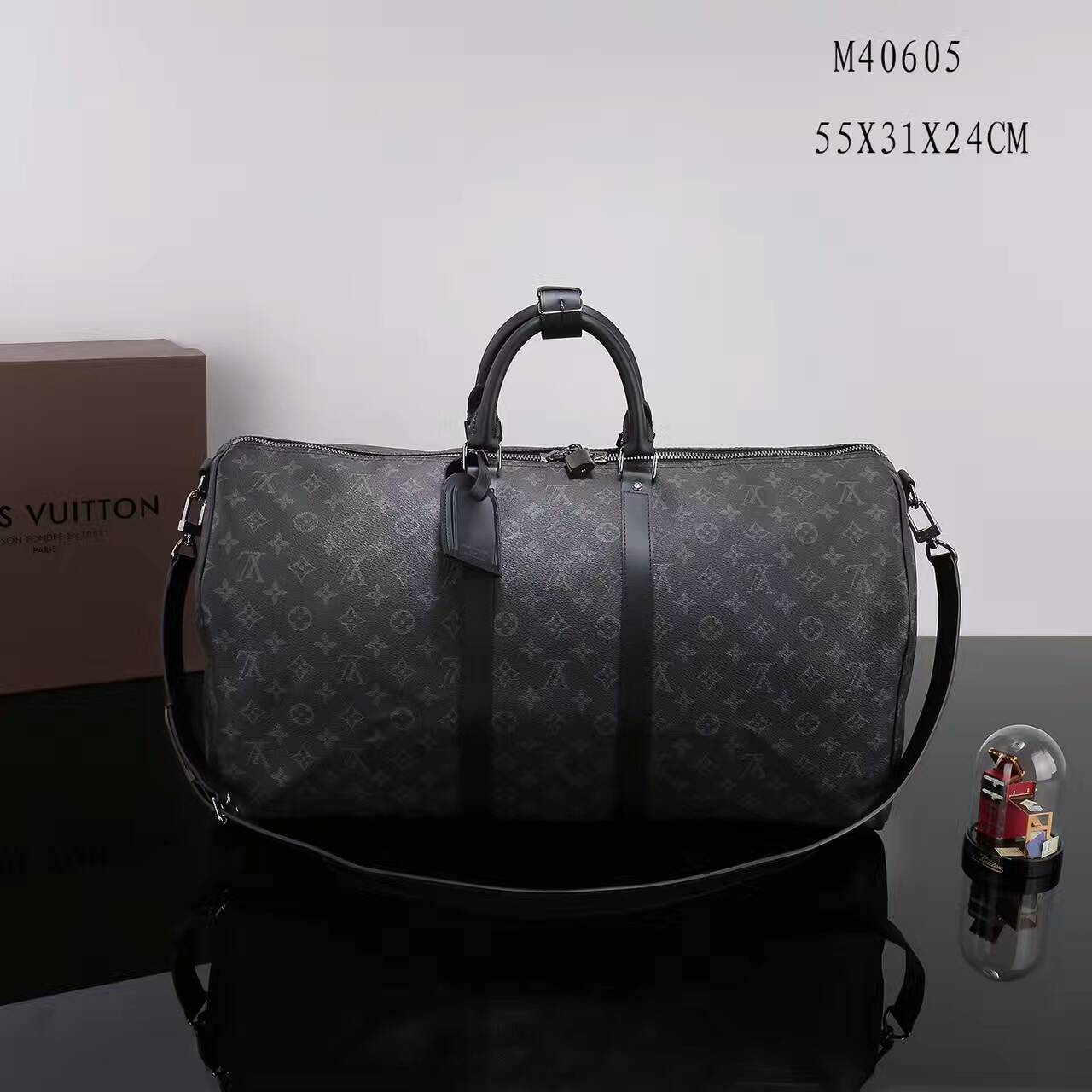 Louis Vuitton Keepall 55CM bandoulière-M40605-LV50497