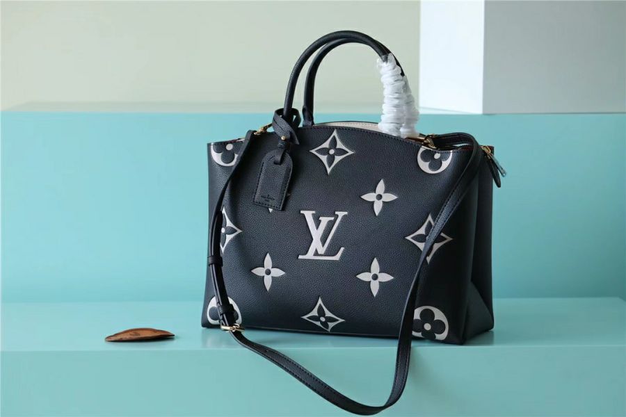 Louis Vuitton grained leather Grand Palais bag-M45842-LV51800 [LV51800 ...