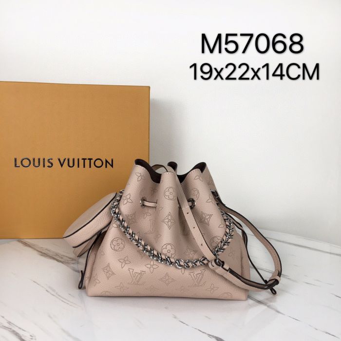 Louis Vuitton bella mahina bucket bag-M57068-LV51808